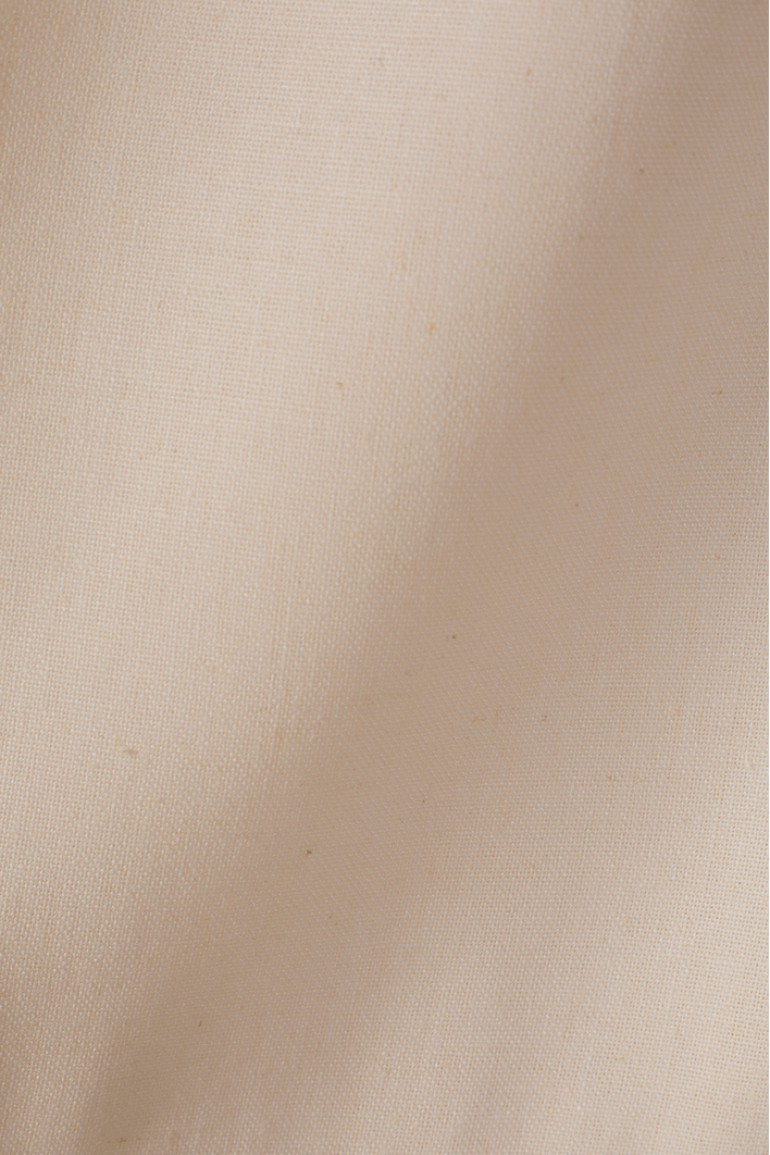 Vestido Curto Linho Bordado Miçanga