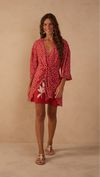 Vestido Curto Estampa Encanto Floral