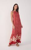 Vestido Longo Estampa Encanto Floral