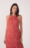 Vestido Longo Estampa Encanto Floral