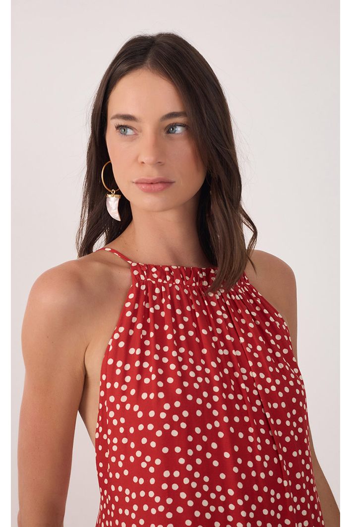 Vestido Longo Estampa Encanto Floral