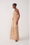 Vestido Cropped Lurex Estampa Suspiro