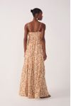 Vestido Cropped Lurex Estampa Suspiro
