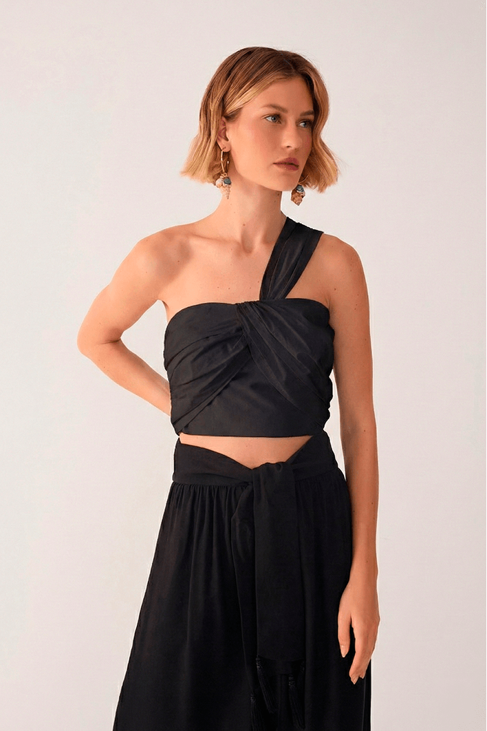 Blusa Algodão Ombro Só