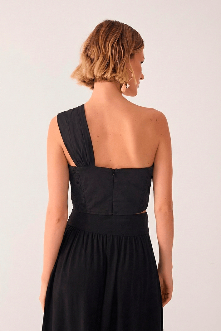 Blusa Algodão Ombro Só