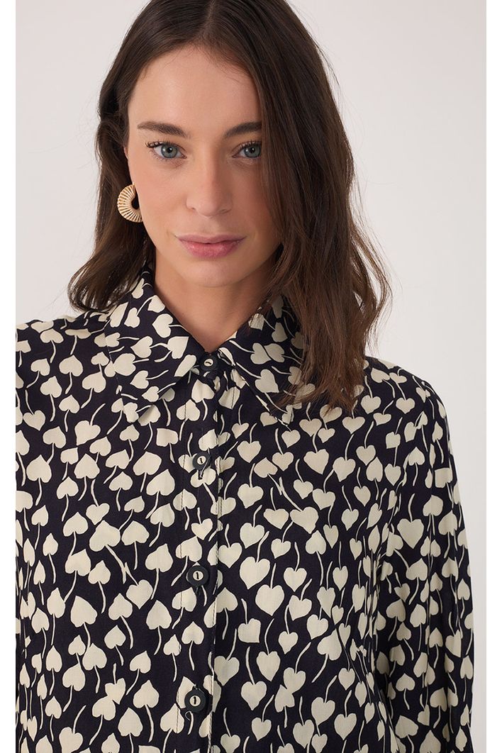 Camisa Estampa Amor Perfeito