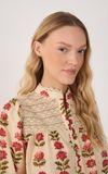 Bata Lurex Estampa Camélia