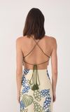 Blusa Linho Estampa Begonia