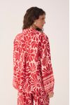 Camisa Bata Estampa Flora