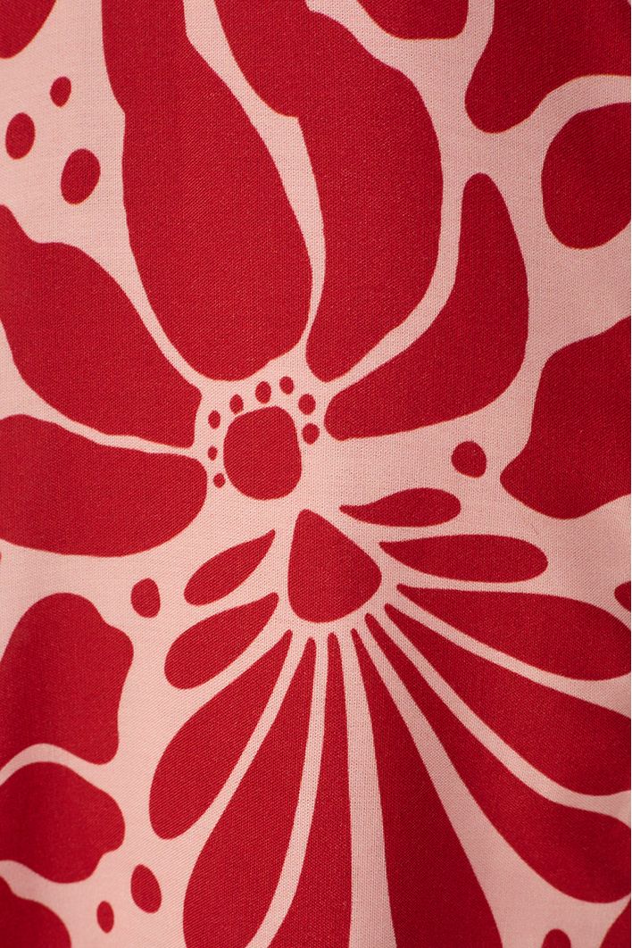 Camisa Bata Estampa Flora