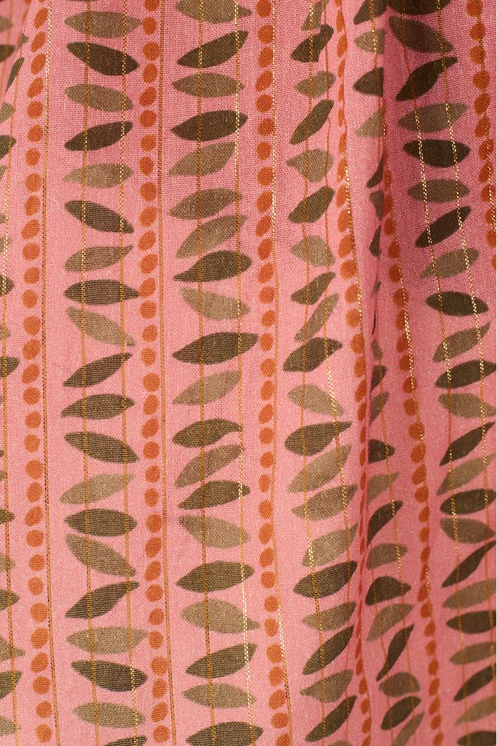 Blusa Lurex Estampa Campo Sereno