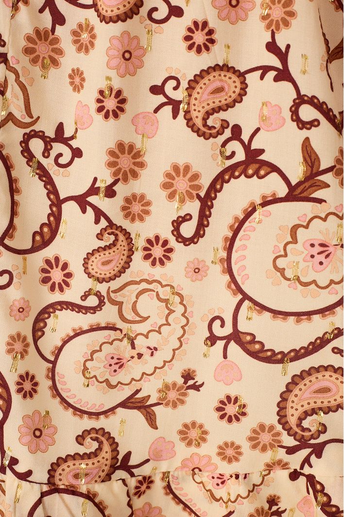 Blusa Lurex Estampa Suspiro