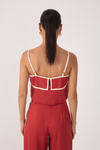 Blusa Cropped Viés