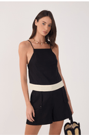 Blusa Linho P&b