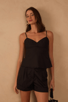 Blusa Algodão Recorte Busto