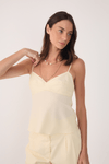 Blusa Algodão Recorte Busto