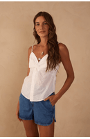 Blusa Busto Torcido