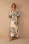 Vestido Cropped Estampa Begonia