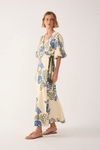 Vestido Cropped Estampa Begonia