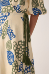 Vestido Cropped Estampa Begonia
