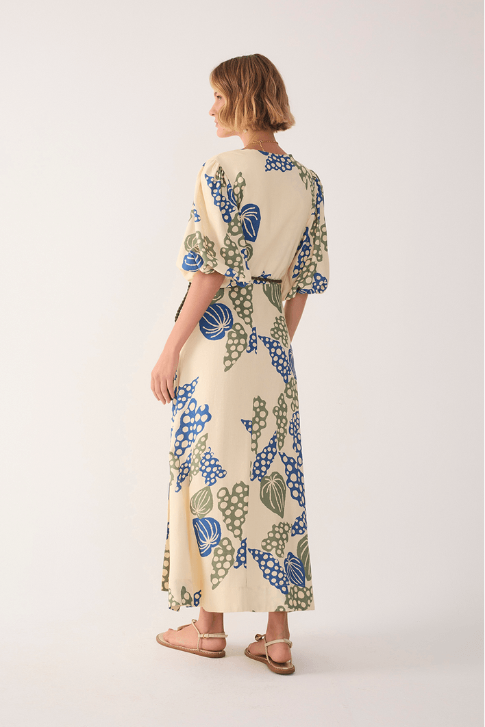 Vestido Cropped Estampa Begonia