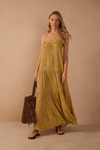 Vestido Cropped Estampa Gotas