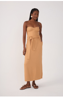 Vestido Midi Sem Alça