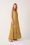 Vestido Cropped Estampa Gotas