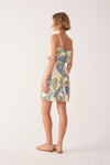 Vestido Curto Estampa Begonia