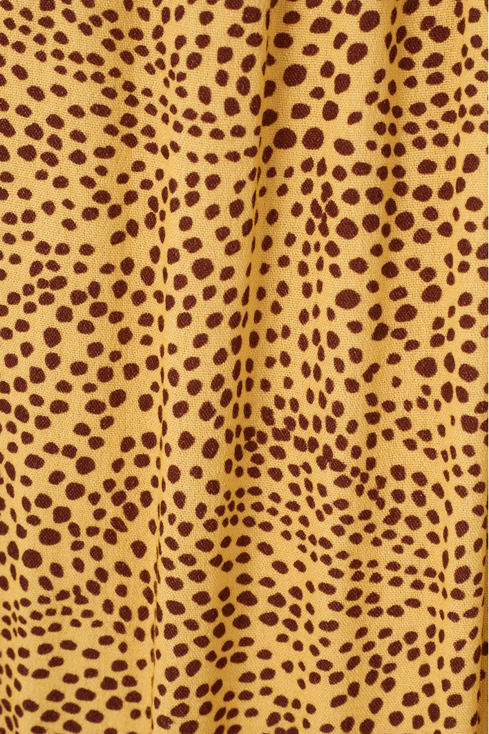 Vestido Cropped Estampa Gotas