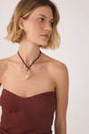 Vestido Midi Sem Alça