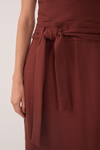 Vestido Midi Sem Alça