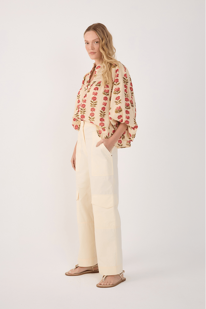 Calça Algodão Rebites