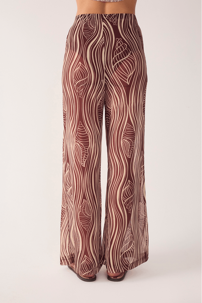 Calça Tule Estampa Som do Mar