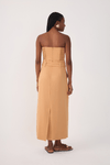 Vestido Midi Sem Alça