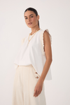 Blusa Bata Com Crochet