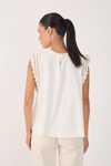 Blusa Bata Com Crochet