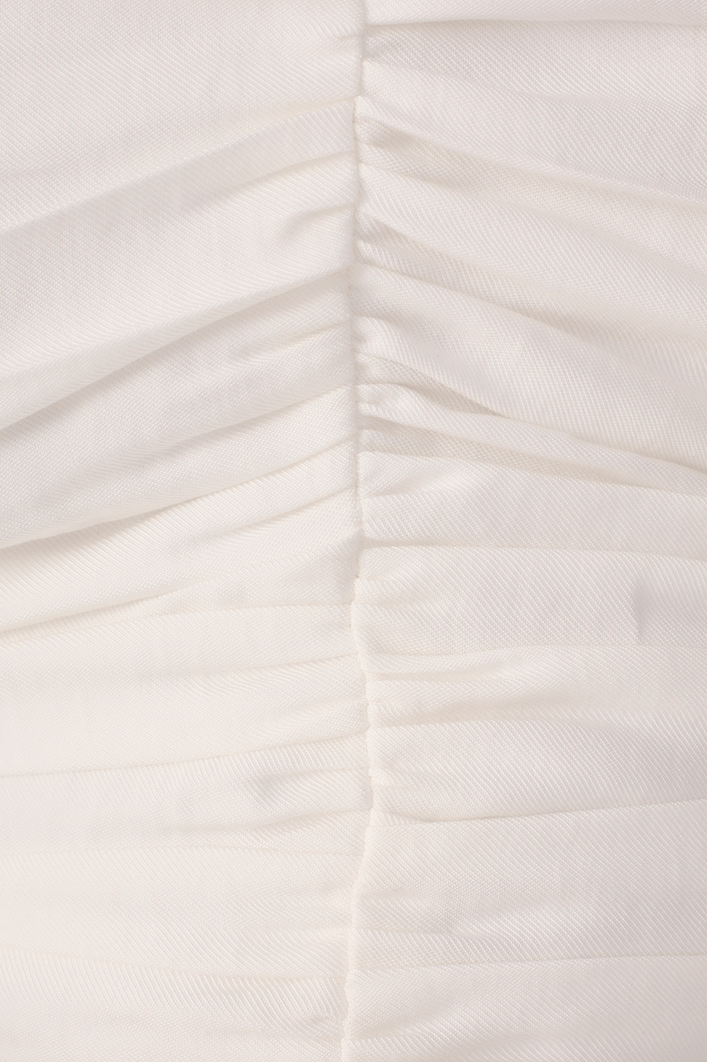 Blusa Drapeada Alça Removível