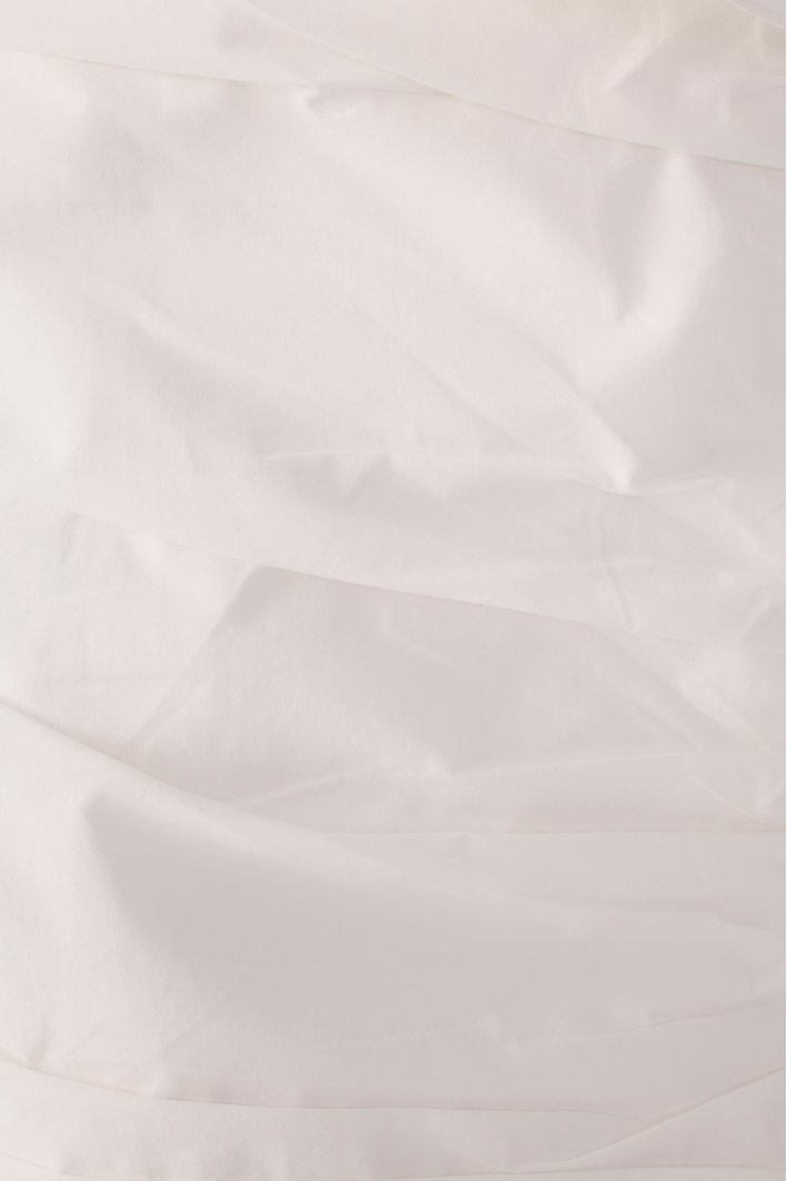 Vestido Algodão Drapeado