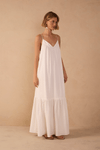 Vestido Longo Pala Bordada