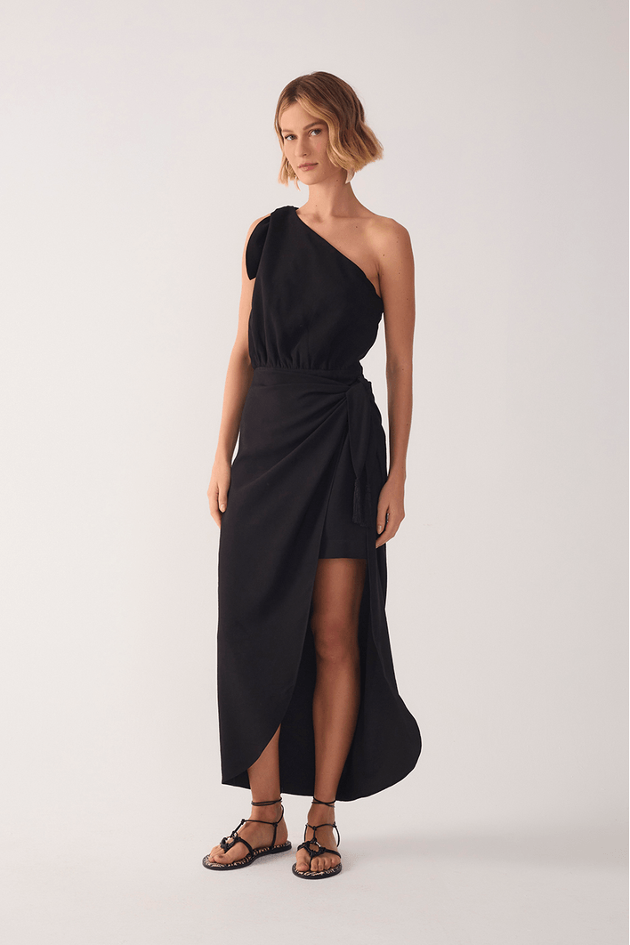 Vestido Midi Pareô