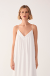 Vestido Longo Pala Bordada