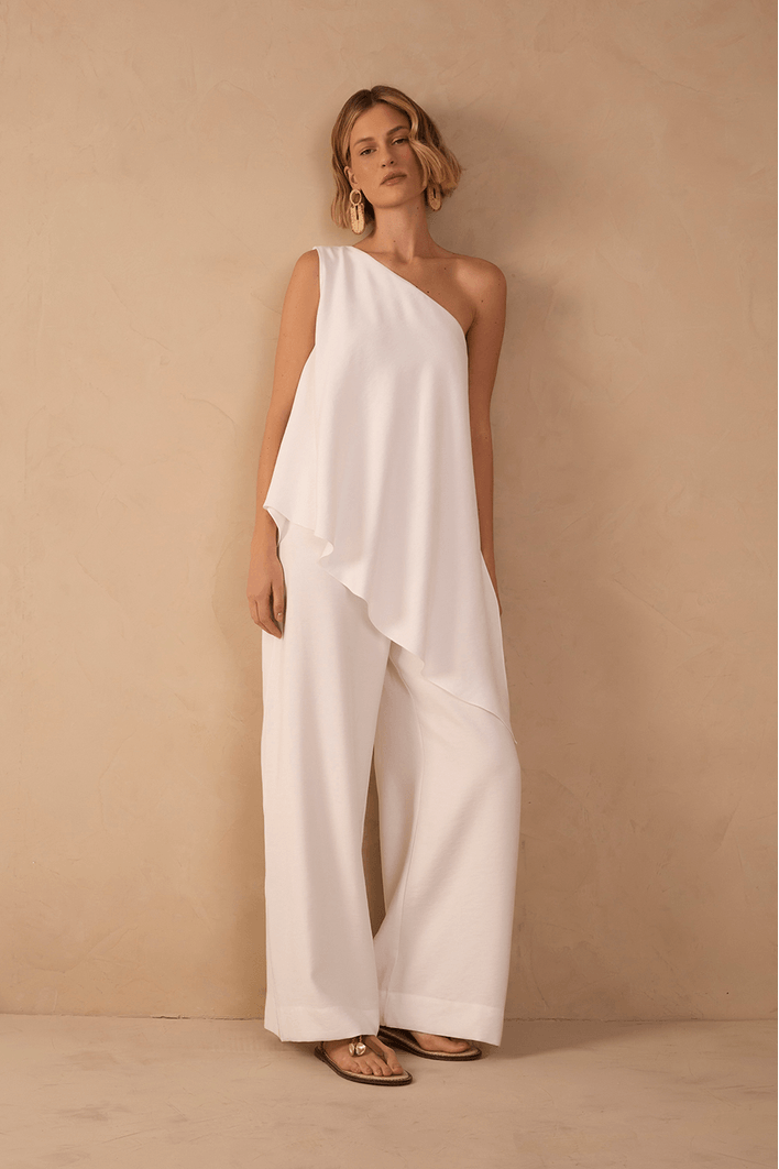 Macacao Sobreposição Ombro Só