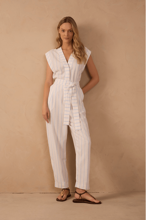 Macacao Linho Listrado