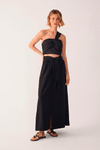 Saia Cropped Cós Amarração