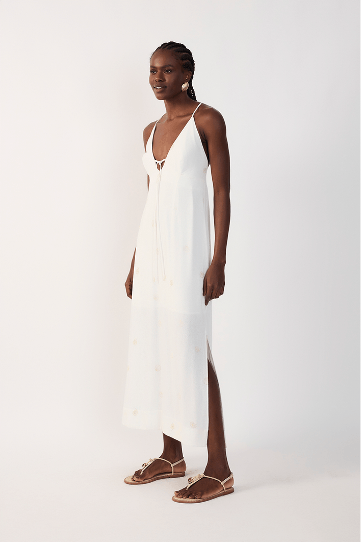 Vestido Bordado Conchinha