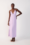 Vestido Cropped Linho Amarração