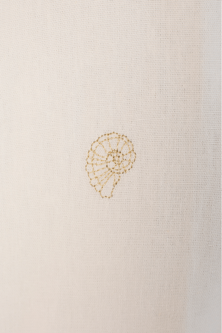 Vestido Bordado Conchinha