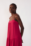 Vestido Longo Pala Crepe Marias