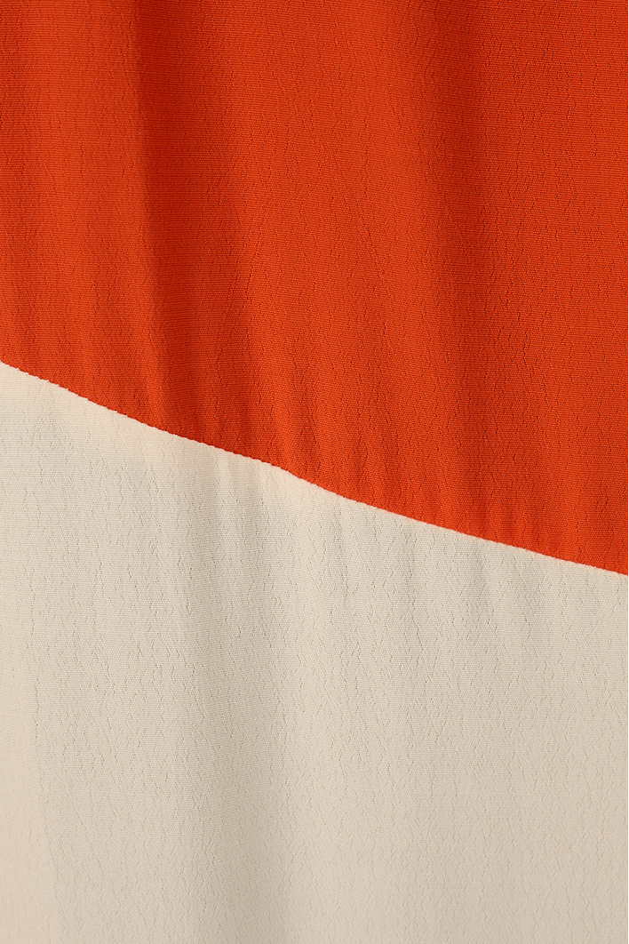 Vestido Longo Crepe Recortes